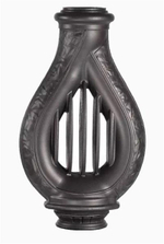 Дымоход Конвектор «Лира» D130/150 черный для печи Маэстро