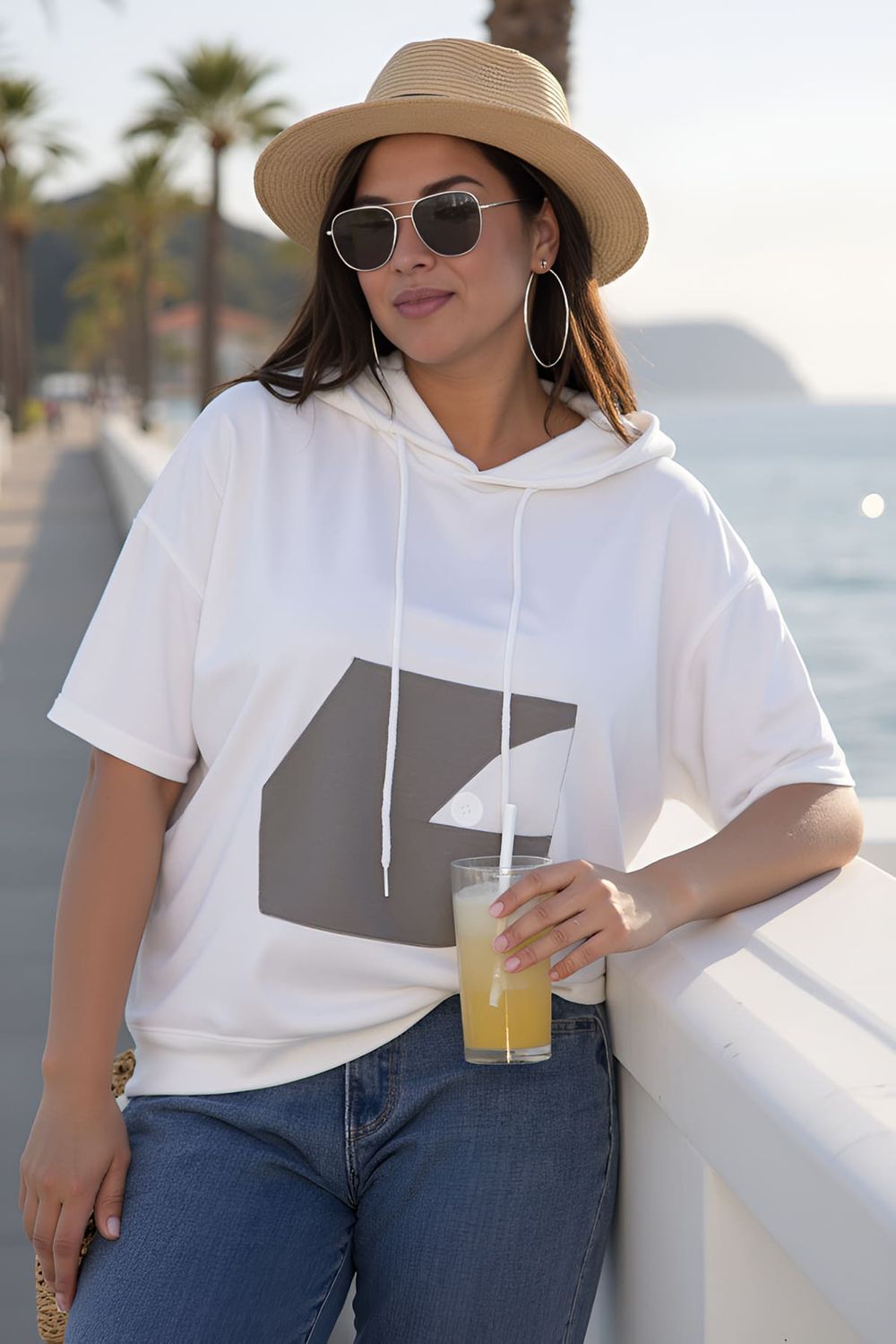 Блуза Мелика (белая) Б13939-1М LT Collection