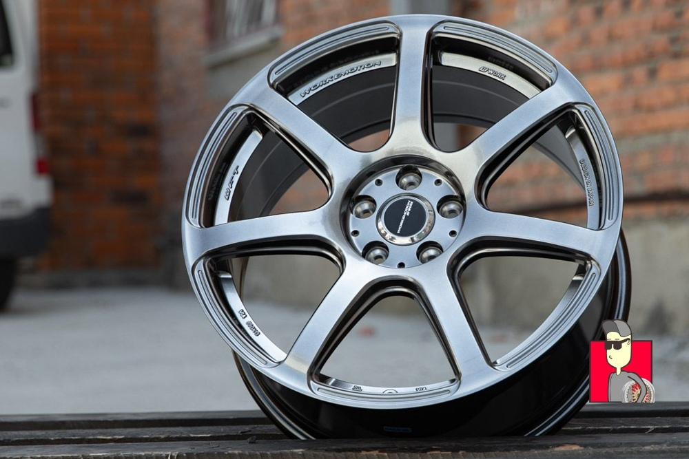 Комплект дисков Work T7R 17x7.5 et35 5x100
