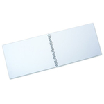 Альбом для рисования А4 20л., Апплика, гребень, мелованный картон, глиттер, "Павлин"