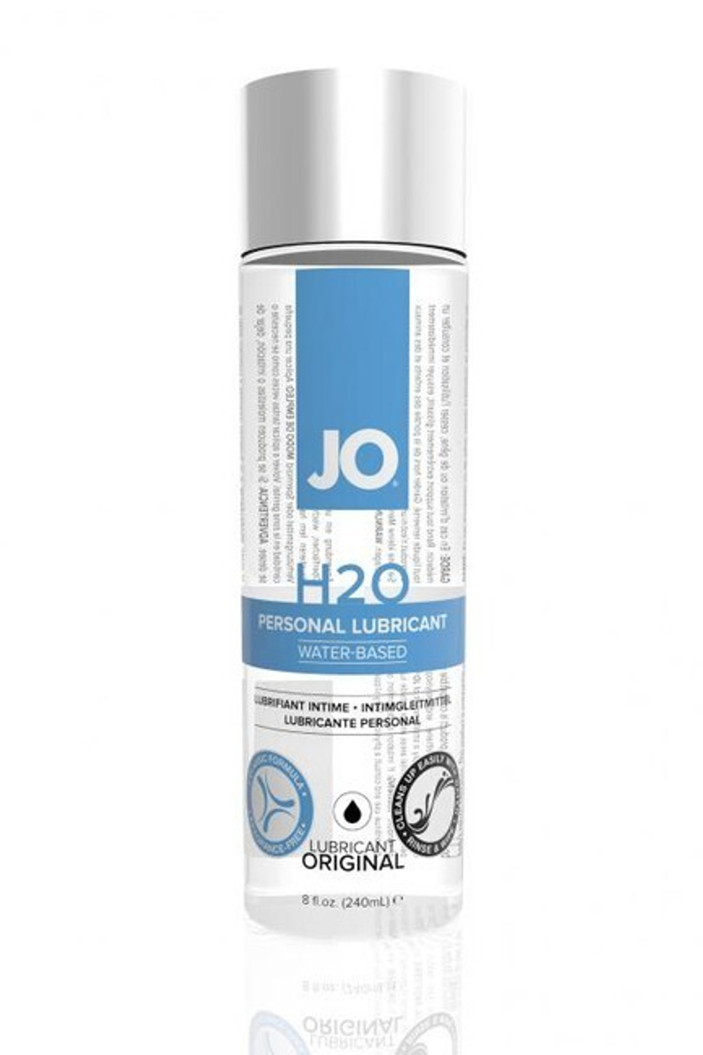 Классический лубрикант на водной основе "JO Personal Lubricant H2O" 240 мл.