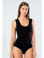 Боди женское черный