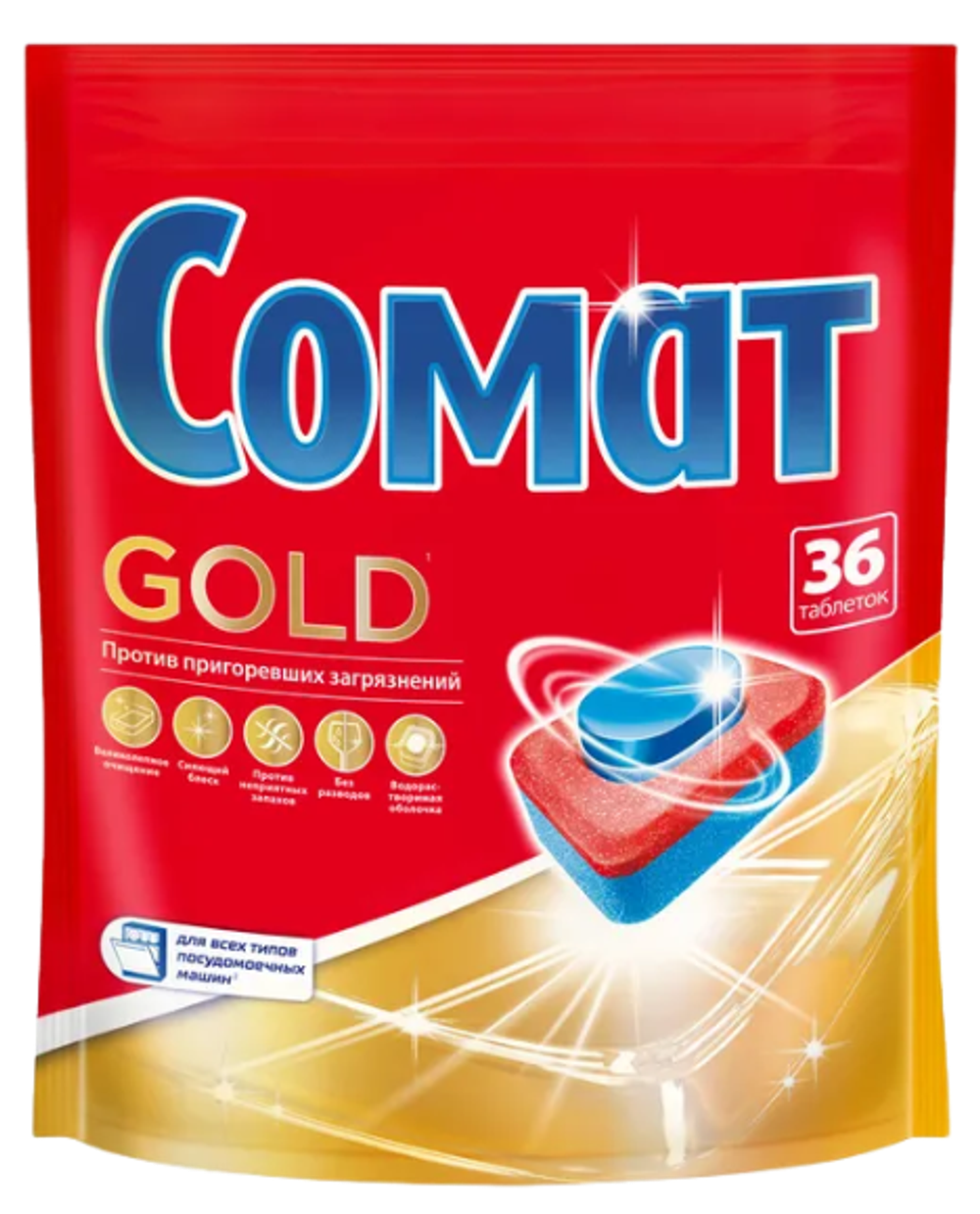 Somat Gold Таблетки для посудомоечных машин 36 шт