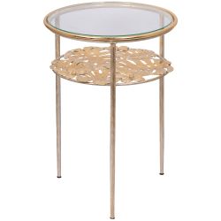 Столик декоративный Monstera Deliciosa (Монстера) Айвори