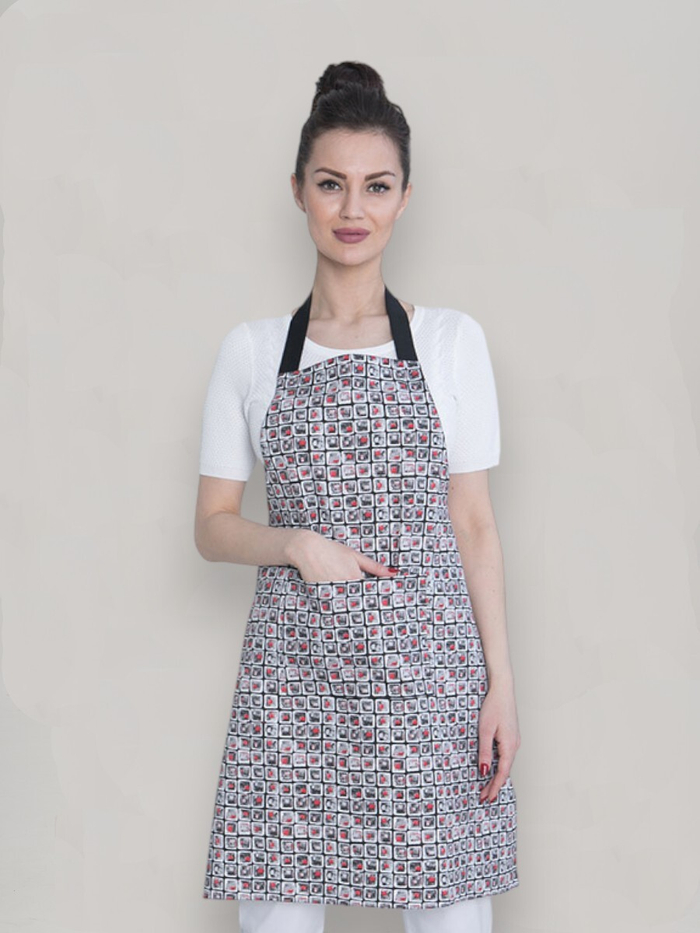 Поварской фартук | Ф-208/1 а тередо принт