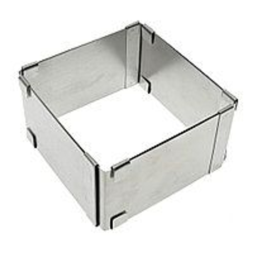 Раздвижная форма ПРЯМОУГОЛЬНИК от 160 до 300 мм,высота 100мм