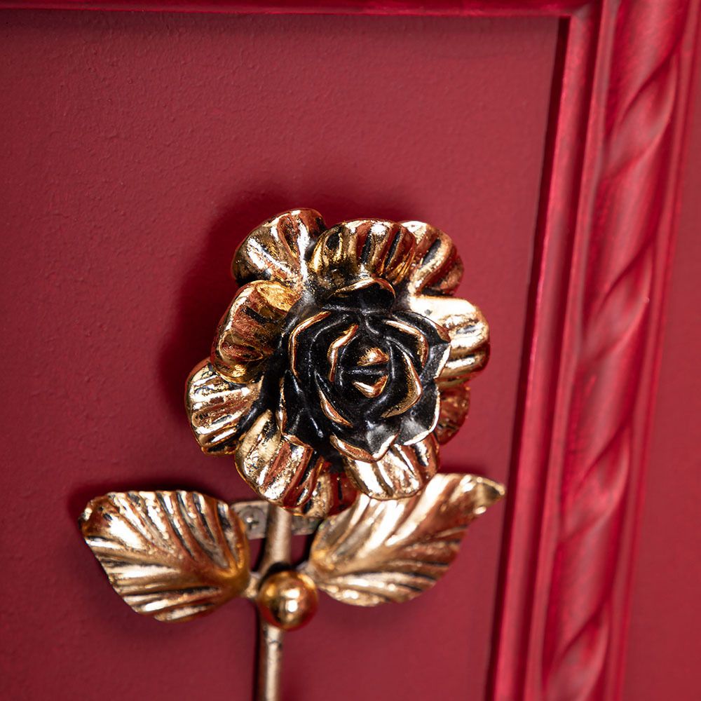 Настенный крючок Роза Прованса Баккара Бронза