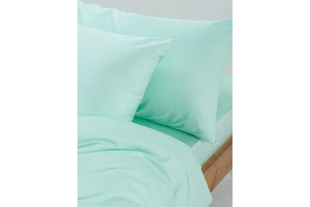 Постельное белье GoodNight Сатин Делюкс дуэт (с нав. 50х70) мята