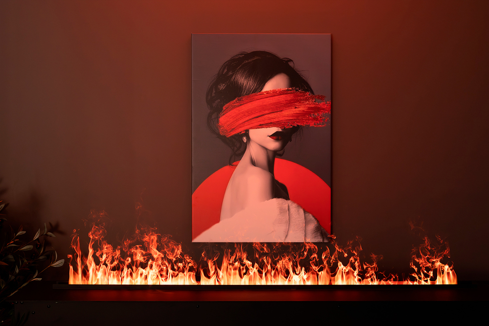 Очаг Royal Flame Design L1250RF 3D PS/LOG