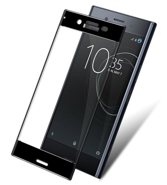 Защитное стекло 3D для Sony Xperia XZ Premium (Черное)