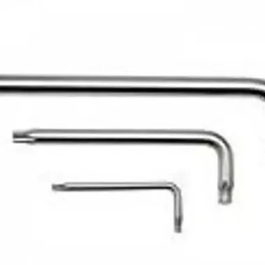 Ключ Г-образный TORX длинный T25H с отверстием RockForce##Rock FORCE RF-76725L