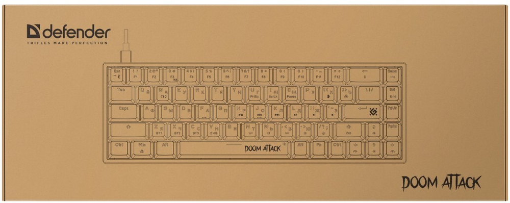Клавиатура  Defender Doom Attack GK-215 RU