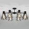 Потолочная люстра Eurosvet 70107/8 черный