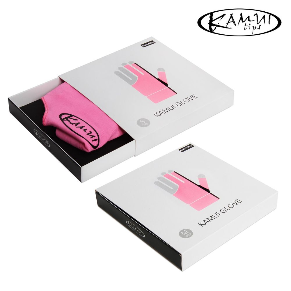 Перчатка Kamui QuickDry розовая/черная правая M
