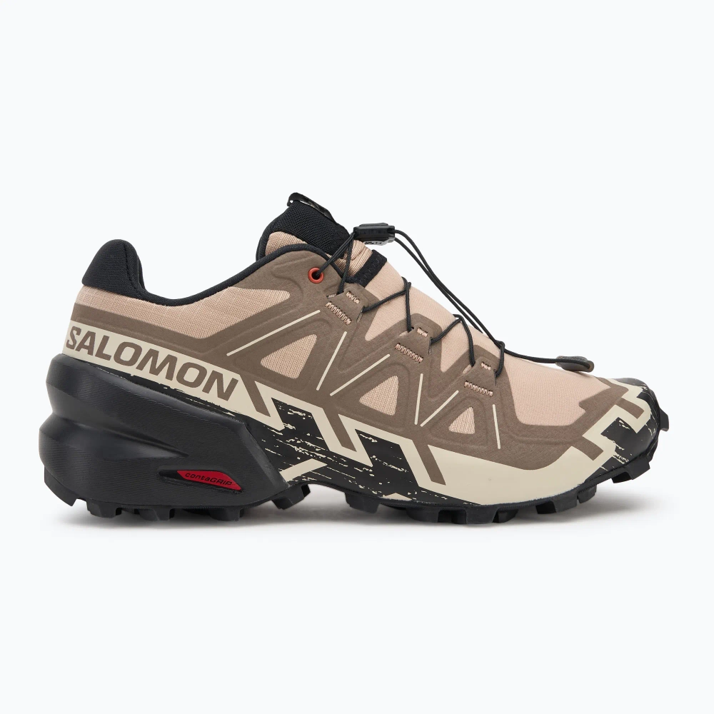 Кроссовки для бега Salomon Speedcross 6 natural/black/almond milk
