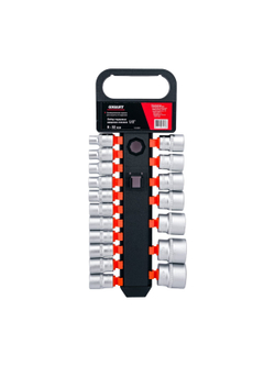 Набор торцевых ударных головок (18 шт; 8-32 мм; 1/2 DR) Gigant G-11324