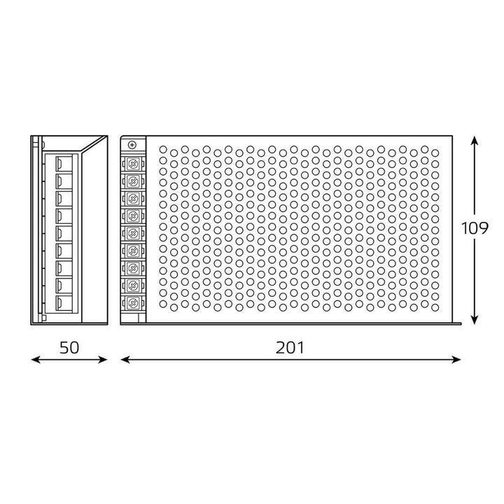 Блок питания Gauss 250W 12V IP20 BT507