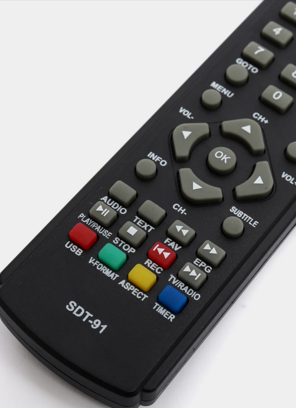 Пульт для ресивера Supra SDT-91 DVB-T2 Huayu
