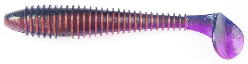 Приманка силиконовая Keitech Swing Impact FAT 6.8" #EA21 Mystic June Bug