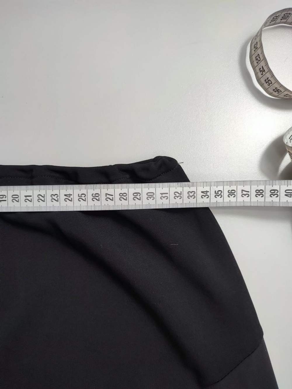 Юбка черная воздушная 46 размер