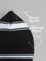 Осенняя шапка в стиле СССР