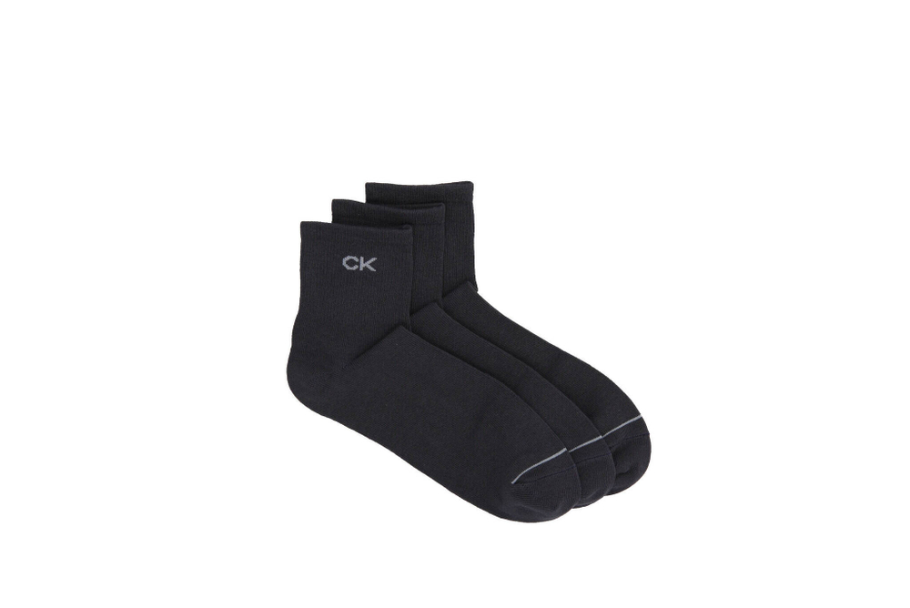 Носки 3 пары Calvin Klein - темно-синий(701218719)