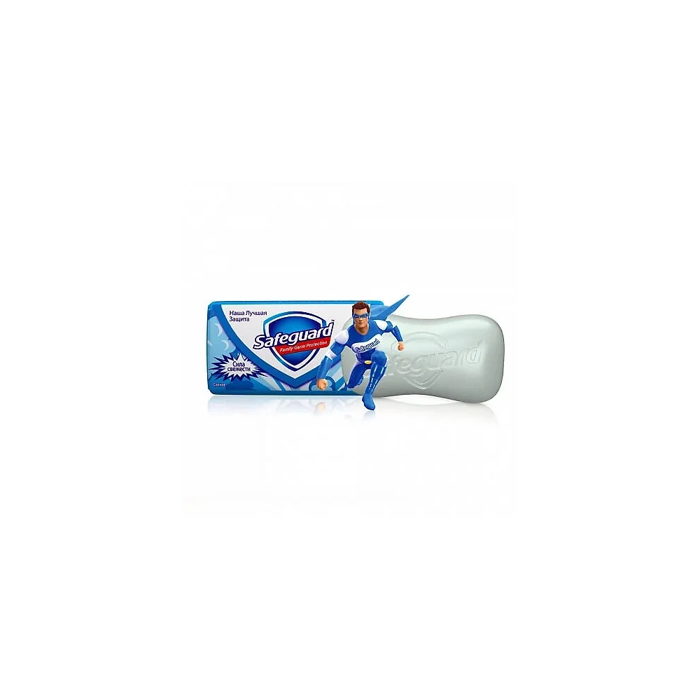 SAFEGUARD Мыло туалетное 90г Сила свежести
