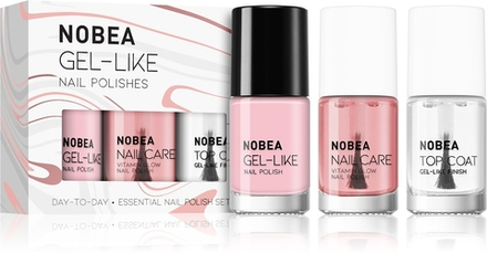 NOBEA Day-to-Day Essential Nail Polish Set - Набор лаков для ногтей,