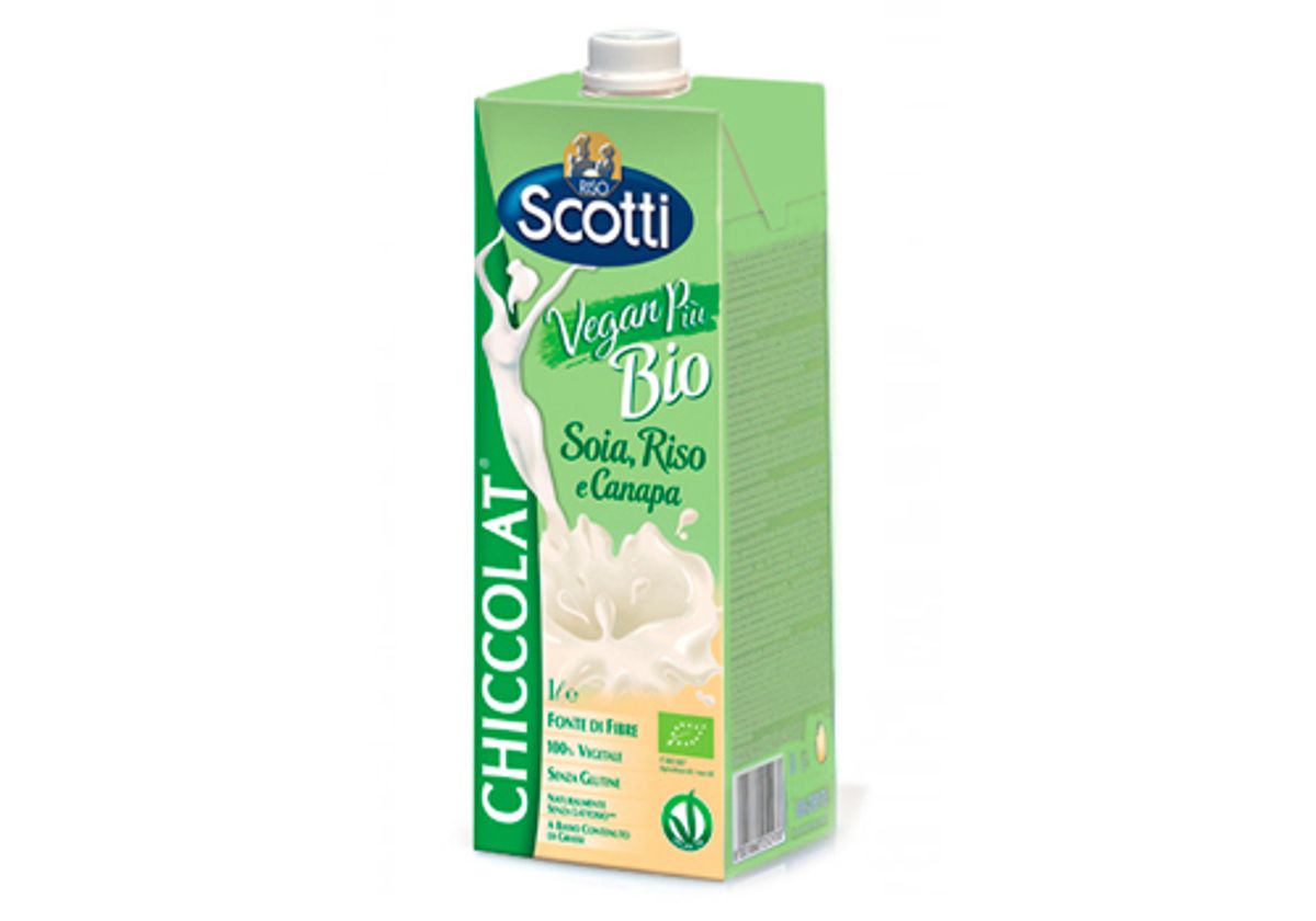 Рисово-соевый напиток "Riso Scotti Vegan Piu", 1л