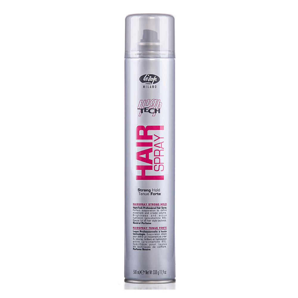 Лак для укладки волос сильной фиксации Lisap High Tech Hair Spray Strong Hold