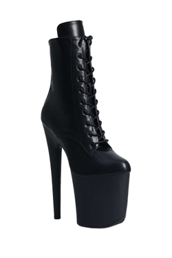 ASTER. Ботильоны тройки. Без крючков. Эко кожа. Закрытые - SHDB-009.3-3-ekok-bl