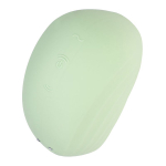 Салатовый вакуум-волновой стимулятор клитора 9,1см Satisfyer Pearl Diver