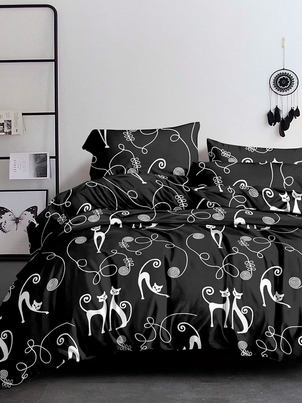 Наволочка комплект 2шт полисатин Simple House "Тойгер" 70x70 см