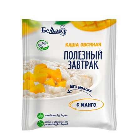 Каша сухая "Полезный завтрак" Овсяная с манго 30г. Беллакт