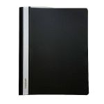 Папка скоросшиватель inФОРМАТ А4 черный пластик 180 мкм карман д/маркир.этикет.