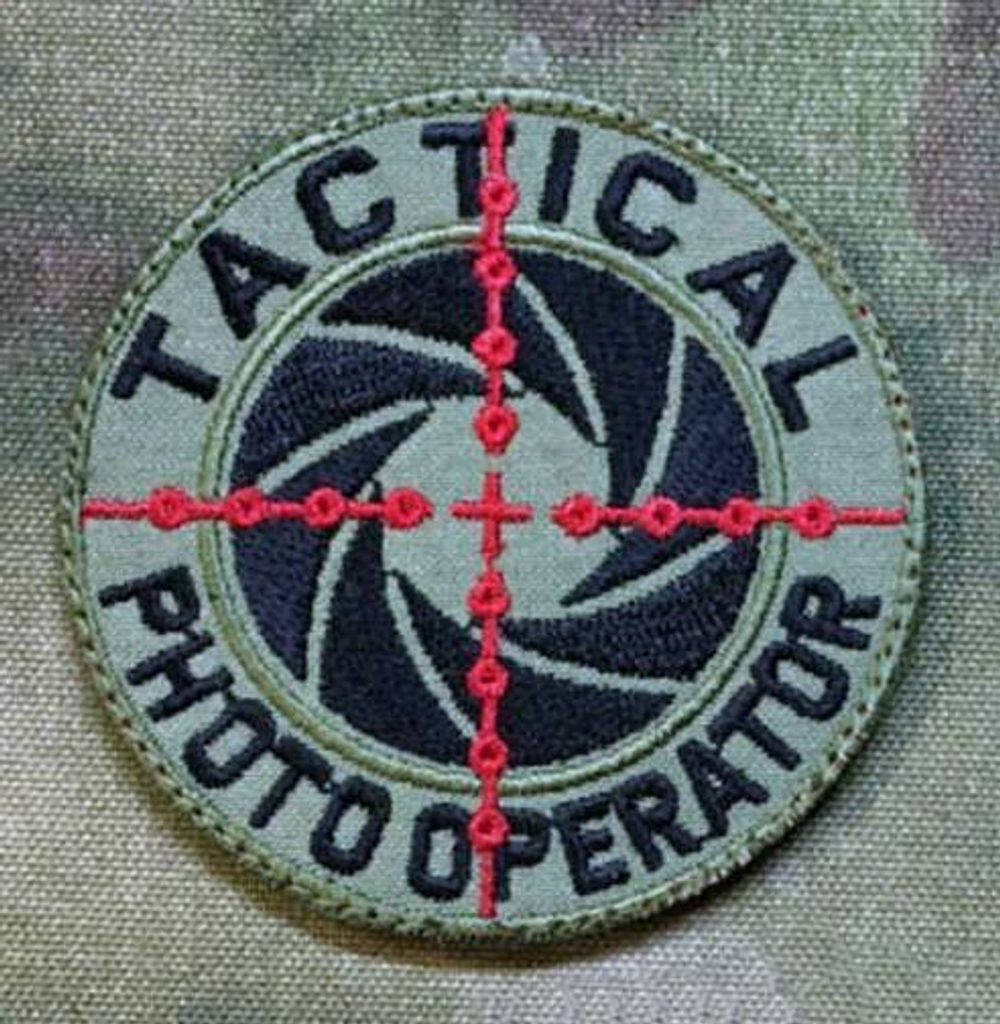 Шеврон Tactical photo operator