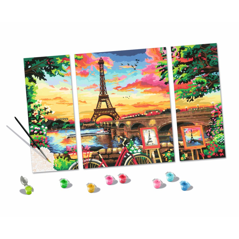 Ravensburger - CreArt Париж Панорама Раскраска по номерам 201341