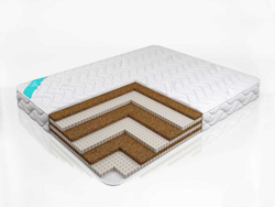 Матрас беспружинный жесткий Latex Cocos Mix