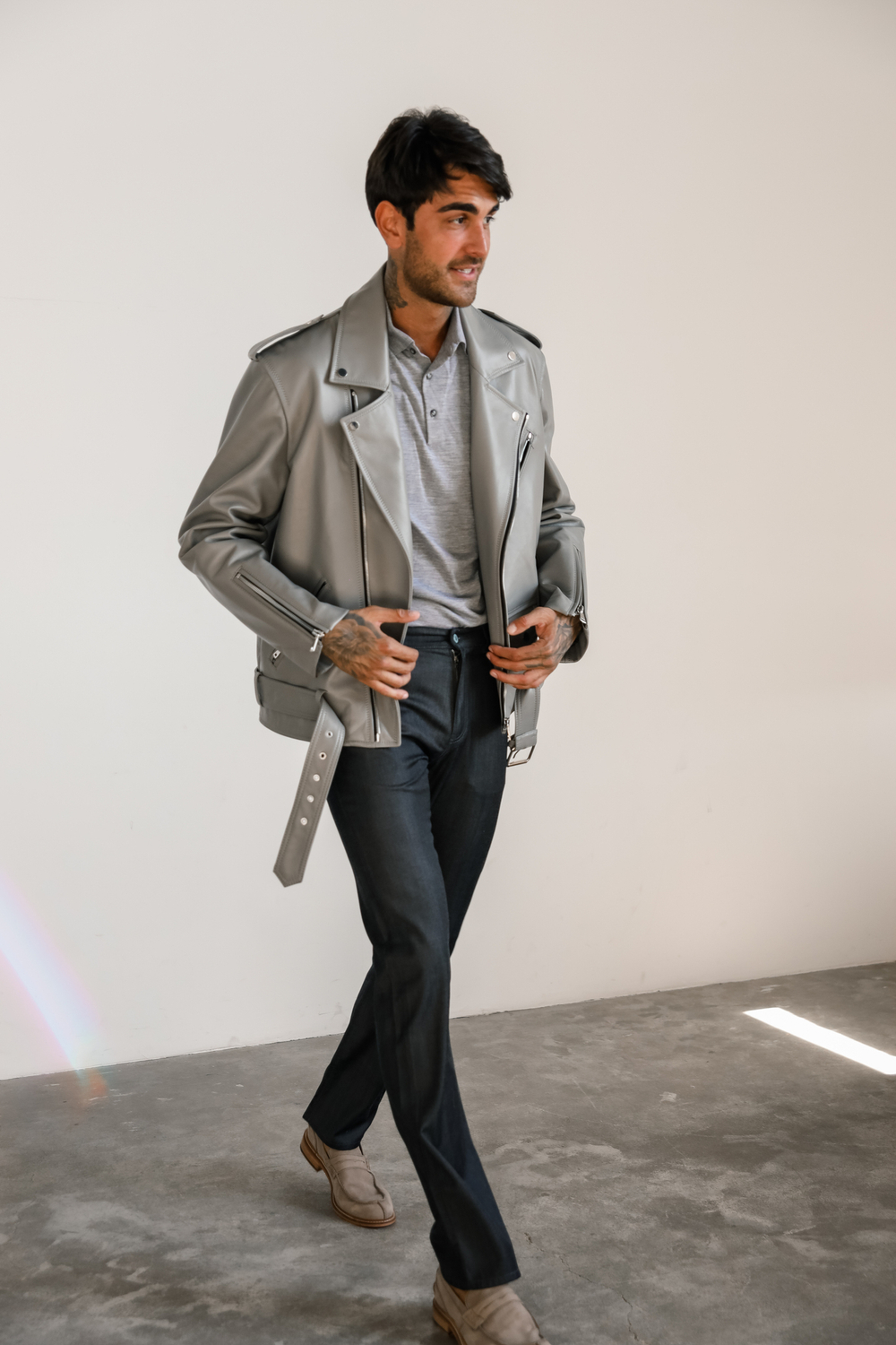 Kосуха мужская Boyfriend серая