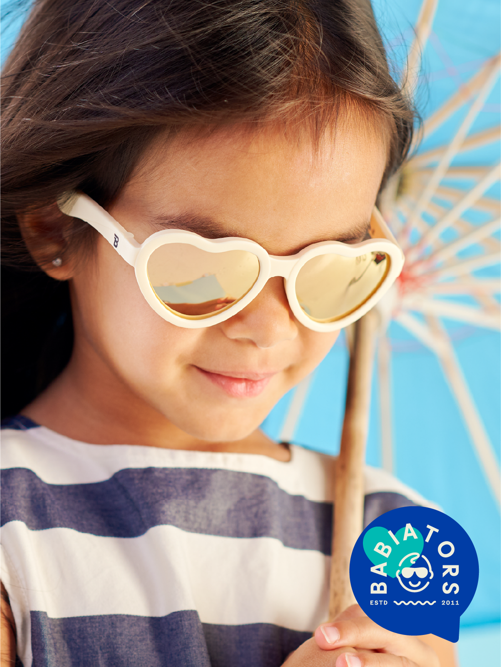 С/з очки Babiators Polarized Hearts Сладкие сливки