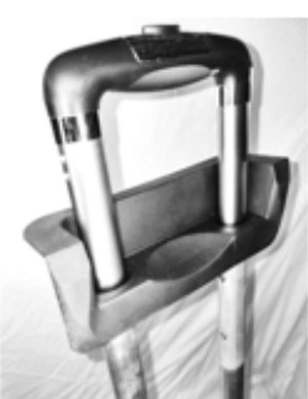 Ручка телескопическая PLG 8225-75-2 выдвижения, черный