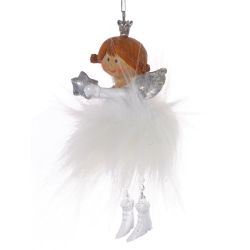 GAEM Украшение новогоднее "Ангелочек, L5 W5 H11 см, 2в.