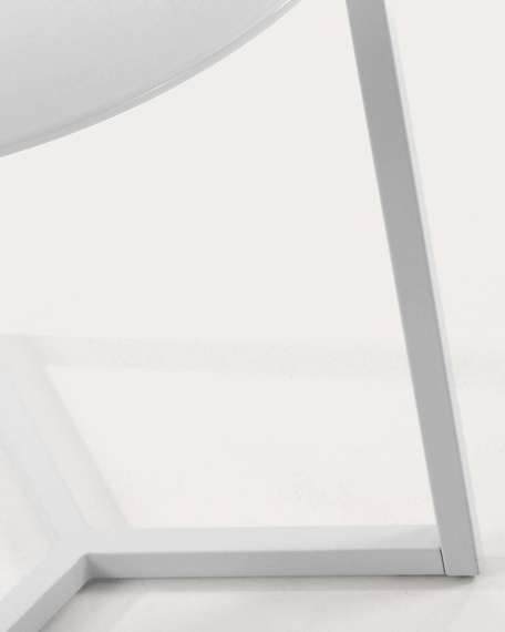 Журнальный столик Marae Ø50 см белый