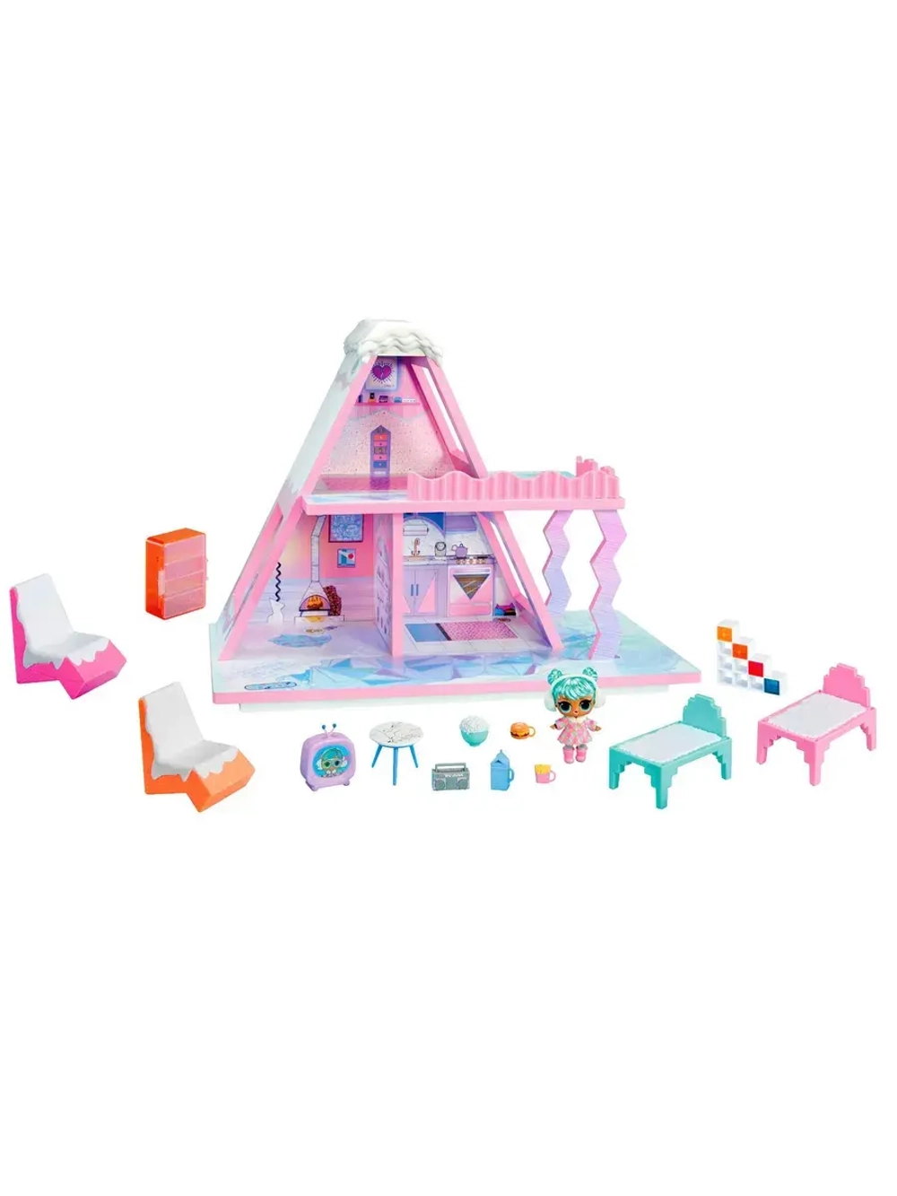 Дом для кукол Лол Surprise Winter Snow Chalet
