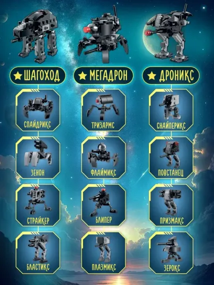 Конструктор QBRİX KİDS Стражи