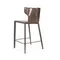 Стул полубарный Austin, кожа капучино