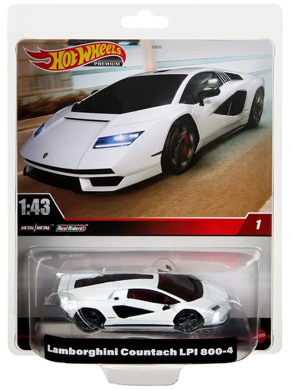 Машинка Хот Вилс Премиум Lamborghini Countach HMD49