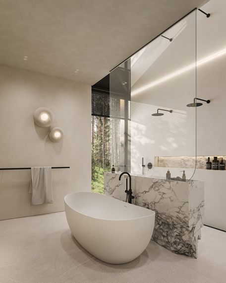 Акриловая ванна ABBER AB9237 белая