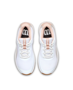 Женские Кроссовки теннисные Wilson Intrigue Lite - white/cameo rose/gum