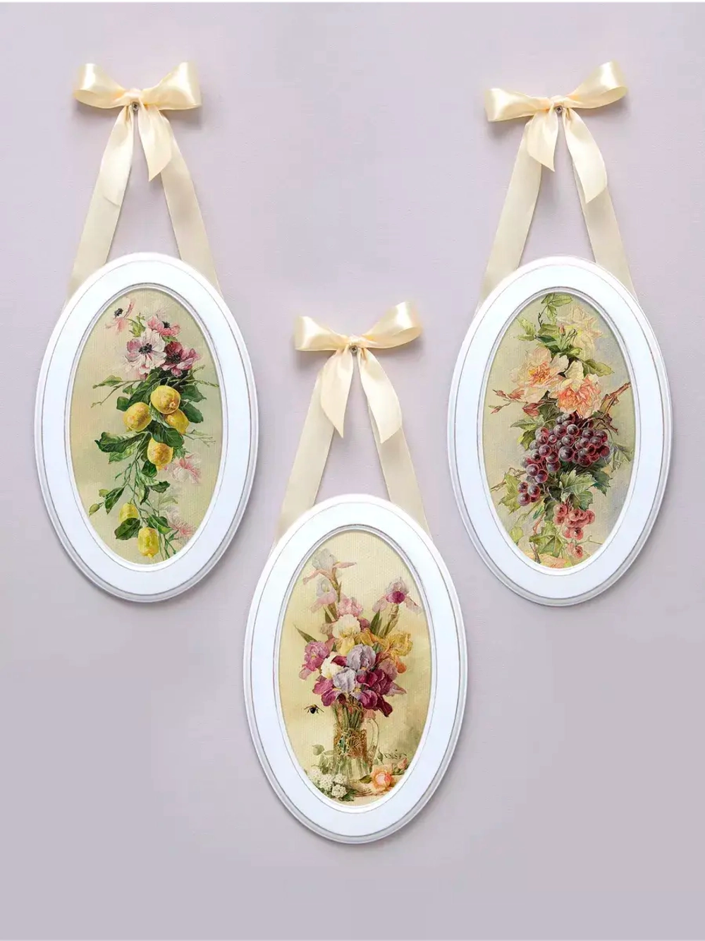 Панно на стену для интерьера 3 шт 28,5*18,5 см